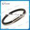 High Quality Bio Silicone Magnet tennise bracelets energy silicone Bracelet silicone engraved bands