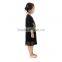 Kids Clothing Wholesale Girls Black Fringe Dress Kids Cotton Frocks