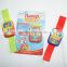 Custom plastic cheap music baby toy watch, battery operated watch toys for kids