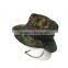 Camo Military boonie hat/custom bucket hat with string/embroidery bucket boonie custom hat