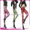 Large Stock Printed Ladies Tights Leggings For Women Stripe