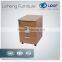 3 drawers mobile pedestal file cabinet commercial grade