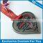 Hot sale customized soft enamel honor medal metal award medallion