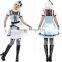 Hot Selling Sexy Ladies Alice In Wonderland Fancy Dance Dress Costume