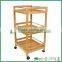 ecofriendly modern natural bamboo dinner car of hotel furniture
