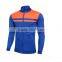 2016 cool design high quality hot sell blue orange track top
