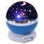 Rotation Cosmos Moon Star Ceiling Projector Lamp