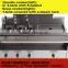 Whole stainless steel commercial kitchen equipment gas pasta cooker and bain marie/boiler/fryer