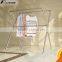 New balcony fold up metal laundry drying rack
