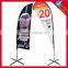 Decorative full color printing cheapest beach flags