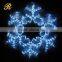 Acrylic lighted snowflake decorations for christmas