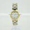 Hot Selling Gold Plated Details Quartz Brand Name Ladies Watches