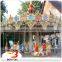 Shopping mall indoor children amusement equipment carousel rides for sale