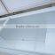 Glass door chest freezer, display freezer