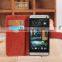 PU card slot leather case For HTC One M7