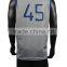 Custom sublimation basketball vest with v neck