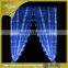 illuminated fiber optic luminous led light church curtains decoration design