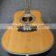 All solid acoustic electric guitar with fishman EQ