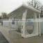 Modern Style Stainless Steel Bus Stop Shelter in Beautiful Appearance with Waiting Chair for Construction