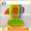 Funny battery operated plastic yellow rocking duck toy light with music
