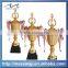 Souvenir custom award large gold 3D sport metal trophy cup                        
                                                Quality Choice