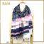New arrival classical design plaid lady scarf with good offer