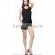 Pure color short jumpsuits for women formal short trousers for office ladies