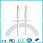 Hot selling oem logo audio cable braided for mobile phone