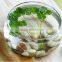 Wide open mouth large decorative glass fish bowls wholesale