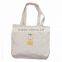Reusable 100% Cotton Shopping Bag Customers' Design Printing Acceptable China Cheap Shoulder Bags