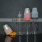 10ml pet bottle tamper childproof cap/pet bottle blind sign/blind sign cap bottle 10ml
