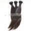 Indian Human Hair Weft for Black Extension Hair With Smooth Hair Weft