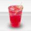 8oz Plastic Clear Disposable Pet Cold Beverage Cup with Lid For Ice Smoothies Use