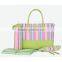 New design baby diaper shoulder bag with diaper changing pad