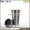 Wholesale plastic tumbler mug with stainless steel