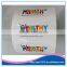 Roll printing self adhesive waterproof pvc label