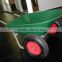 PU foam wheel high quality easy to assemble homeowner construction garden plastic wheelbarrow