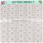 new design guipure embroidery fabric with circle