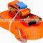 Polyester belt plastic ratchet strap