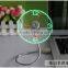 DIY Unique new design portable usb fan rechargeable mini usb fan led light usb mini fan with power bank Powerful wind Water Mist