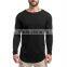 Custom gym wear men's sports t shirt long sleeve running t shirt