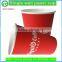 2016 new design style coffee paper cups custom printed paper coffee cups single wall coffee cups
