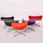 Modern Classic leisure furniture Arne jacobsen egg chair and ottoman