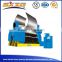 hydraulic metal edge rolling machine iron sheet 3-roller bending machine