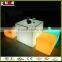 Polyethylene LED cube/outdoor waterproof led cube chair lighting for bar