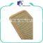 New Design Novelty Cheap Jute Fabric Luggage Tag