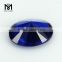 Factory Price Precious Blue Oval Machine Cut Synthetic Spinel Gemstone