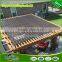 Gen Black Fence Privacy Screen Windscreen Shade Cover Mesh Fabric (Aluminum Grommets) Home, Court, or Construction