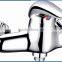 Classic Lavatory Single Zinc Handle Brass Body Basin Faucet Decked Chrome Plating Wash Basin Mixer