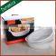Durable White Porcelain Oval Roasters for Good Price